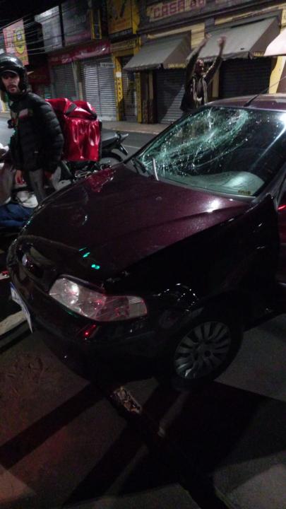 Foto 5 de 7 — ​Motociclista fica ferido em grave acidente no Centro de Araraquara